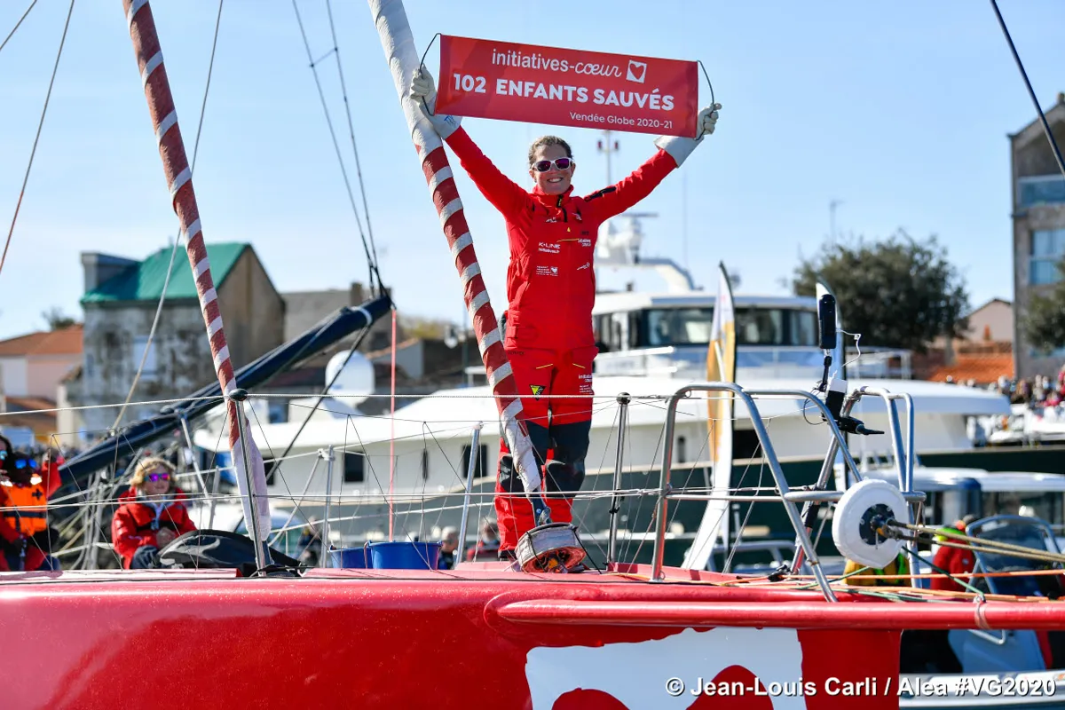 Sam Davies Completes Solo Vendée Globe Route Outside The Race