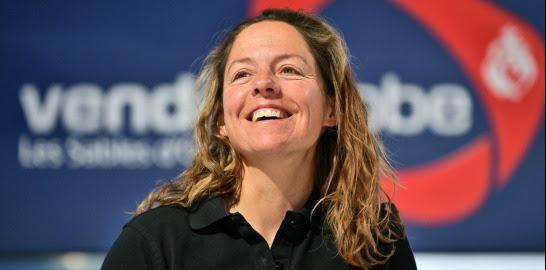 Alexia Barrier Press Conference on completing the Vendee Globe