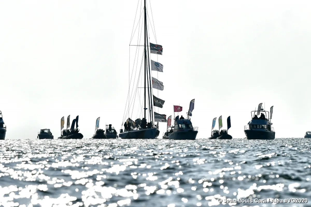 Ari Huusela has the honour of closing the 9th Vendée Globe.