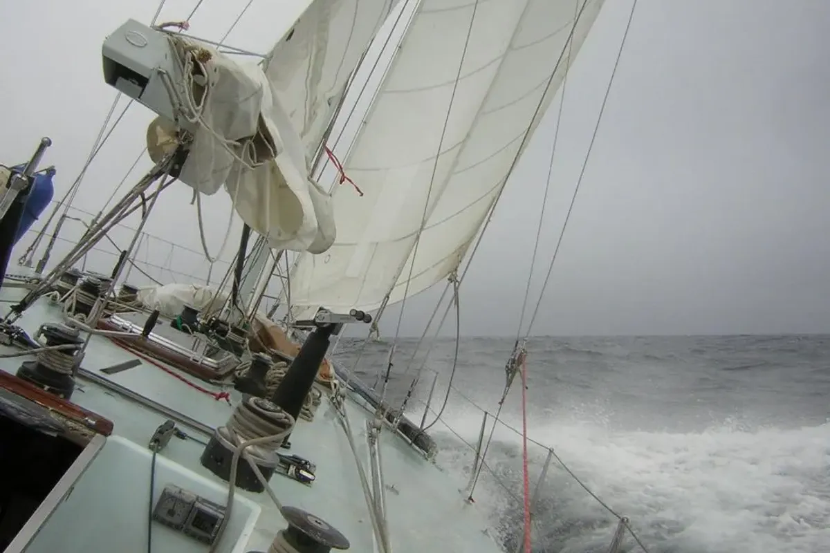 British sailor Lawrence Warner the 16th Global Solo Challenge entry