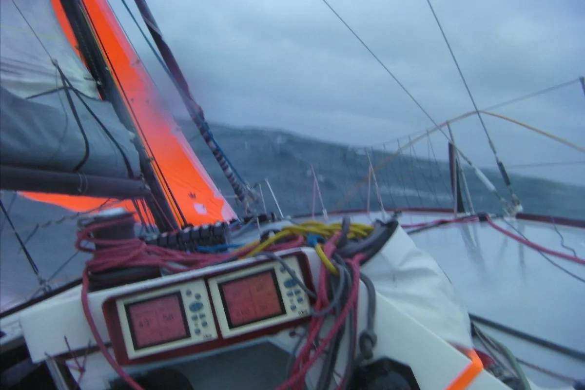 On a beat from Code Zero to storm jib in a series of 13 videos