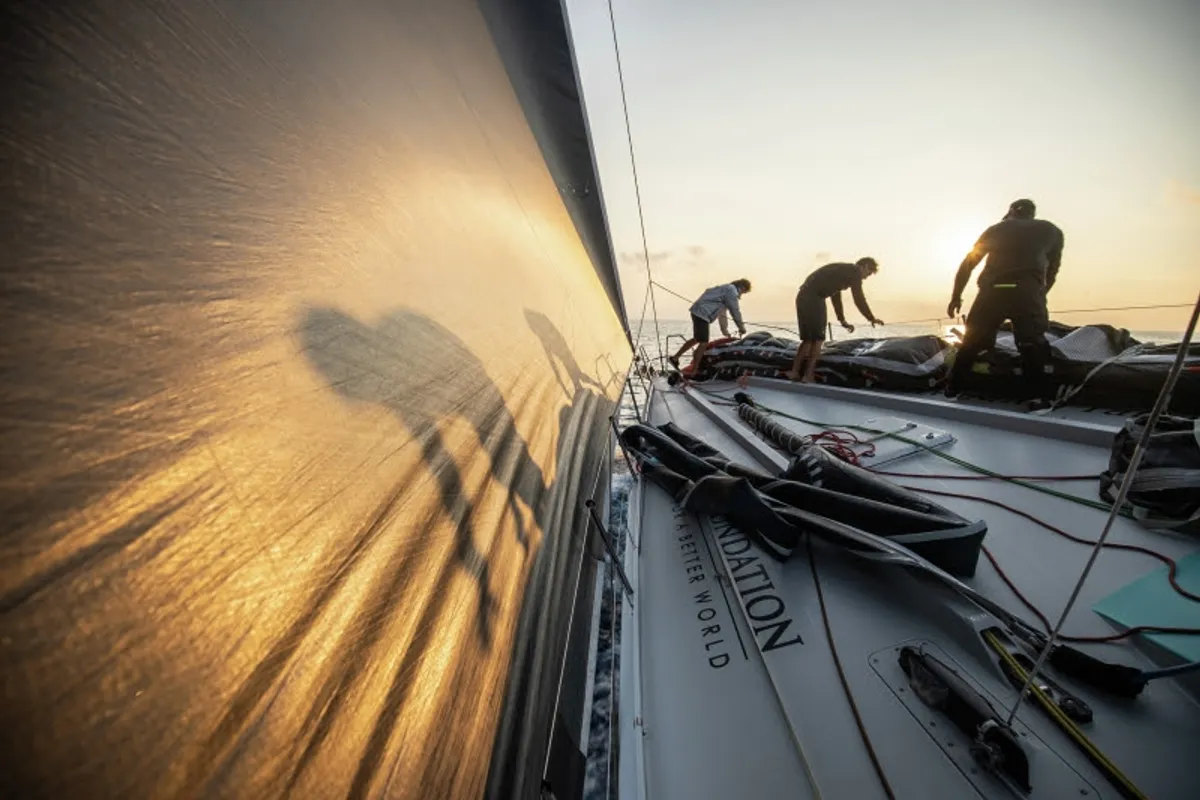 Ocean Race Europe fleets compress as light winds continue