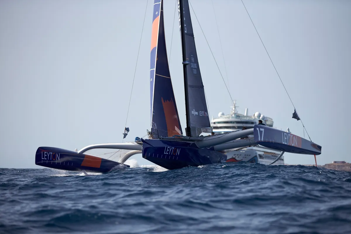 Gran Canaria delivers fantastic stage for Ocean Fifty trimarans
