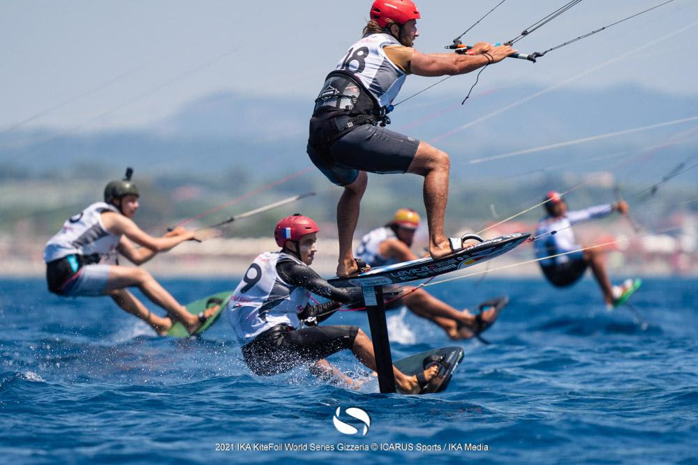 Denis Taradin &amp; Daniela Moroz win KiteFoil World Series Gizzeria
