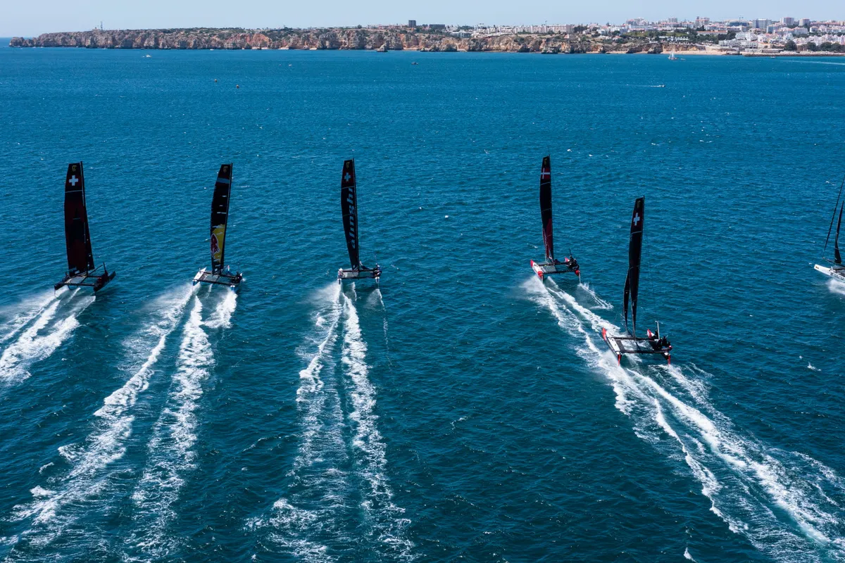 Wind and sea conditions limit GC32 Lagos Cup action on day 2
