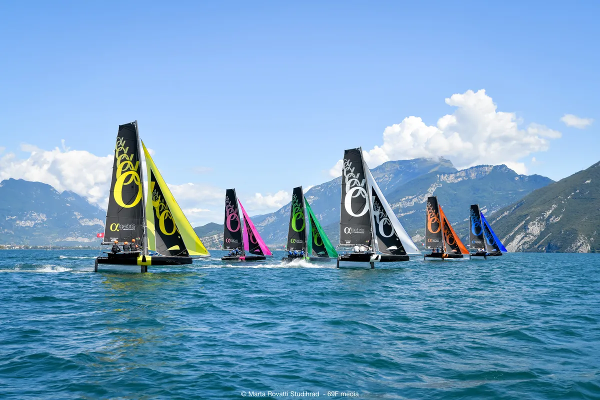 69F Youth Foiling Gold Cup: Day 2