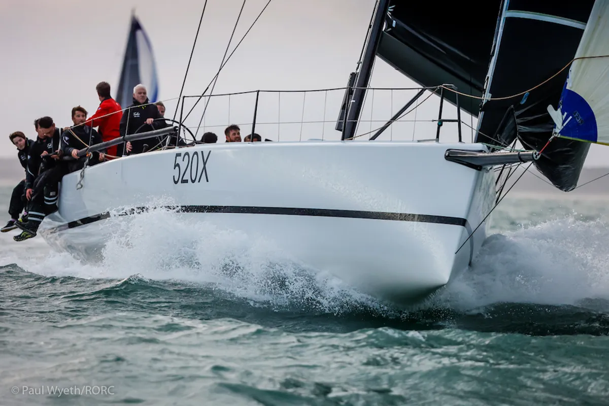 David Collins’ Botin IRC 52 Tala wins the RORC Castle Rock Race