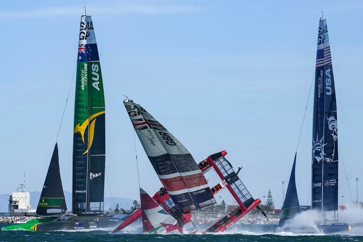 Australia wins Sail Grand Prix on a dramatic day in Cadiz