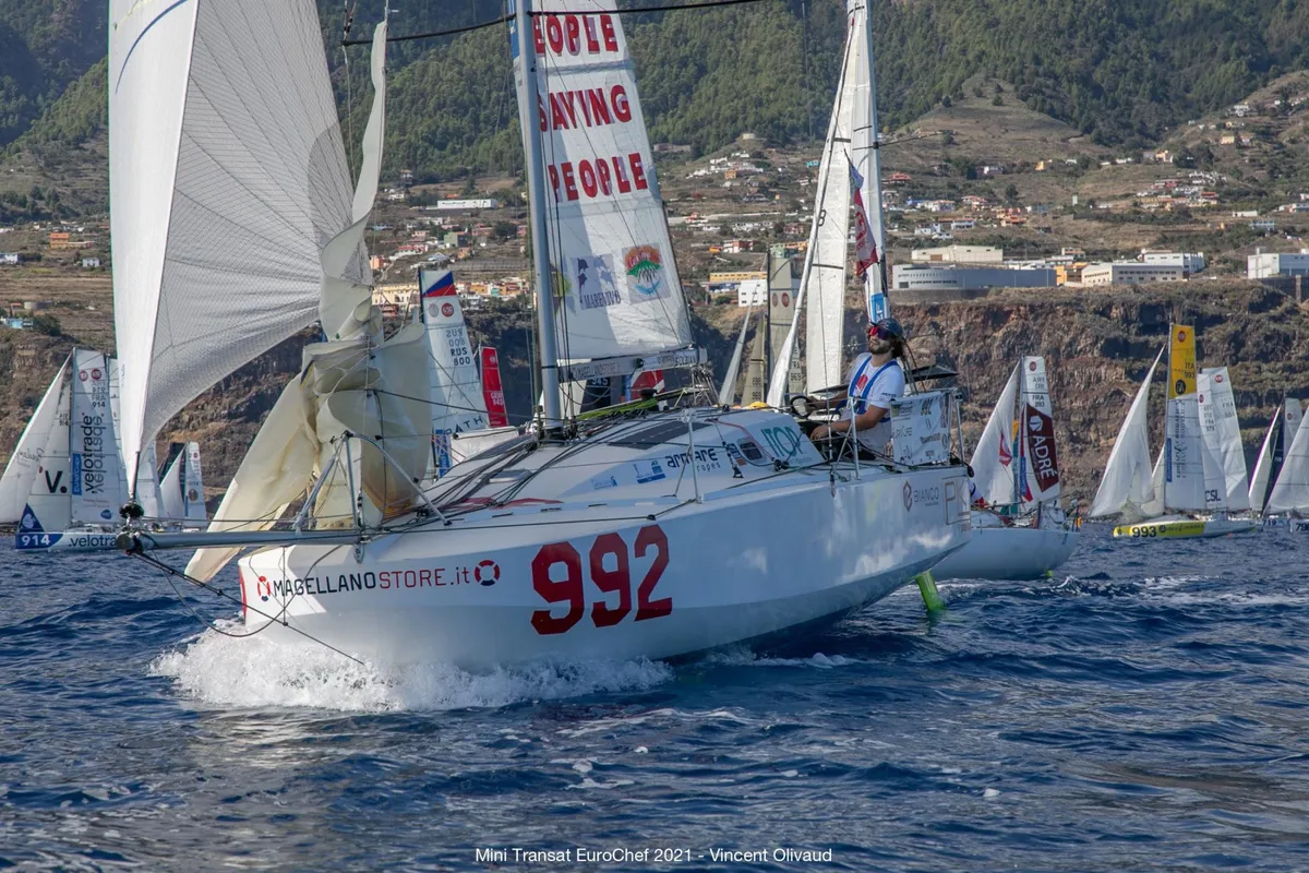 Final sprint or Mini Transat leaders