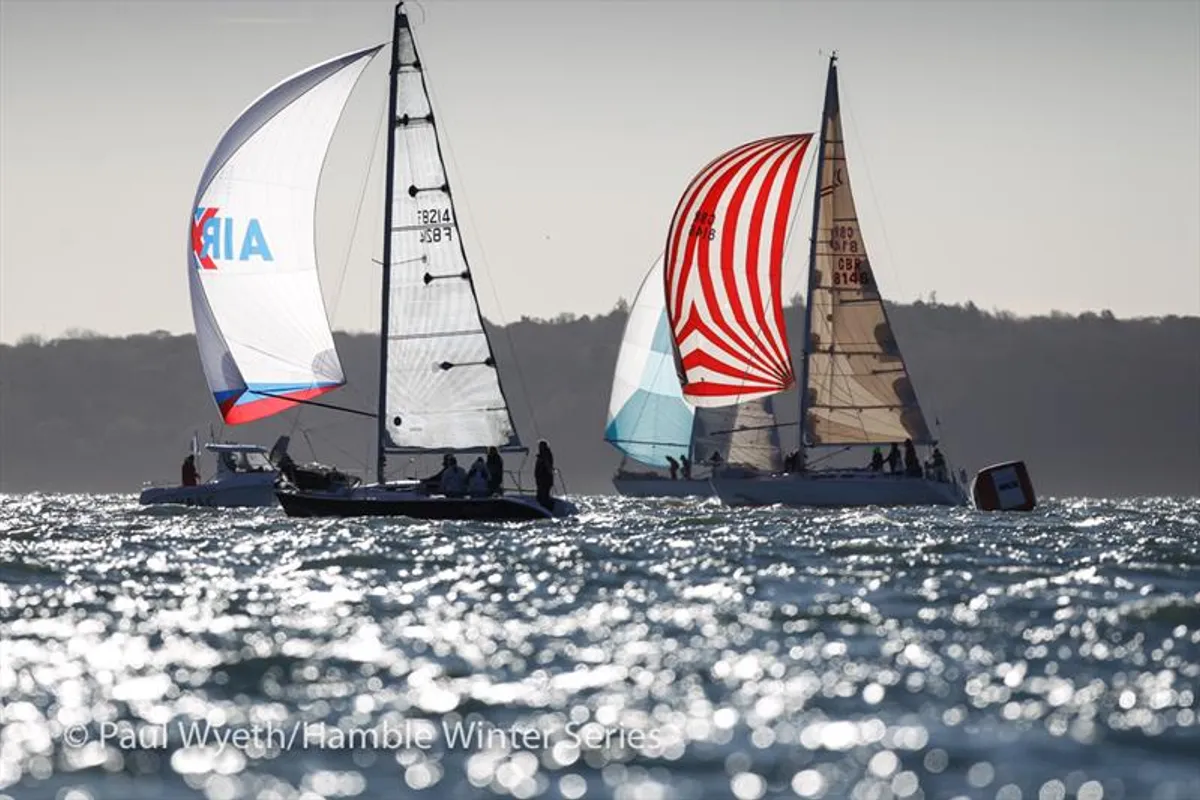 HYS Hamble Winter Series Race Week 8 Review