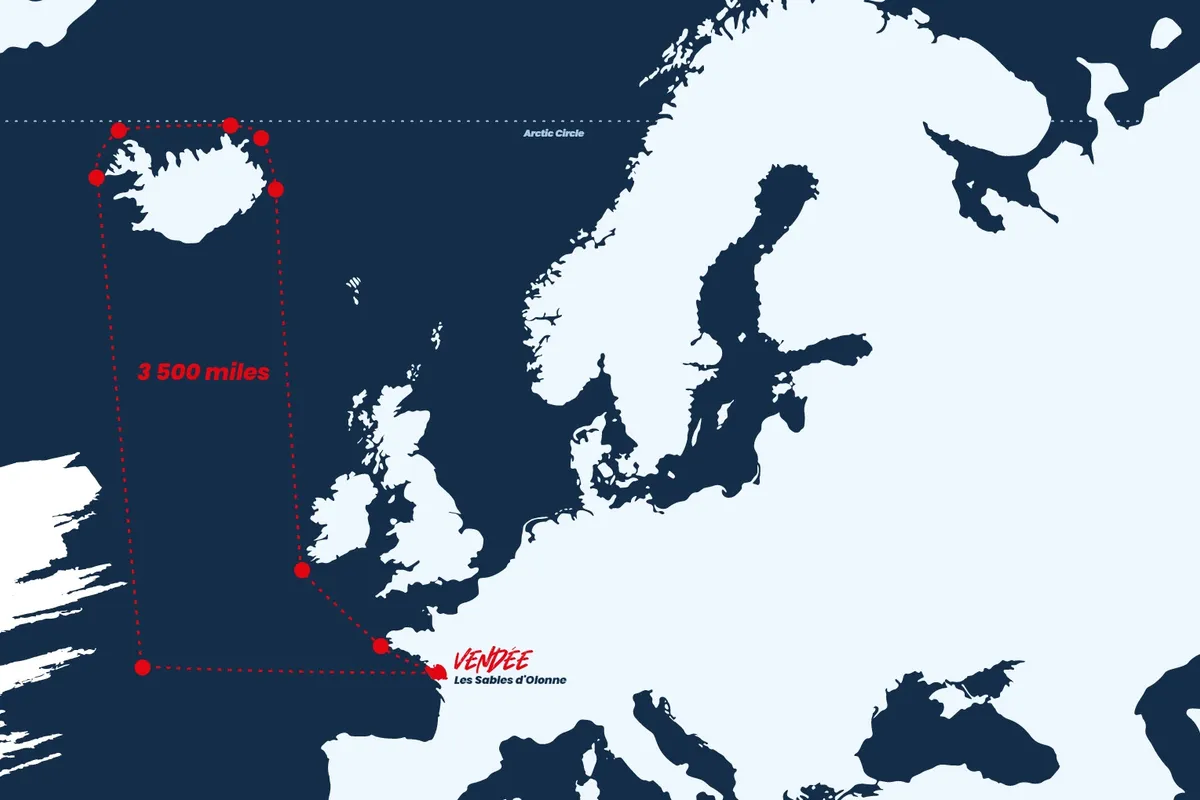 Vendée Arctic Les Sables d'Olonne Race Update
