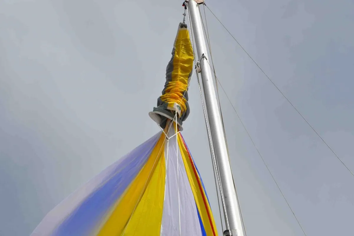 Spinnaker sleeve, all you need to know with Etienne Giroire.