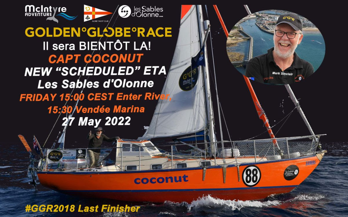 Golden Globe 2018: Last finisher three years late due to arrive today!