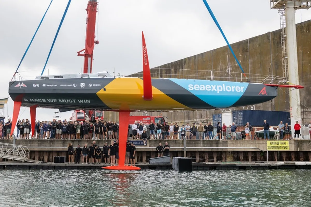 Boris Herrmann’s Team Malizia's  new IMOCA, Malizia - Seaexplorer