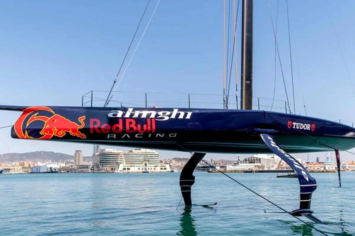 America's Cup: Alinghi Red Bull Racing Christened and Ready to Fly