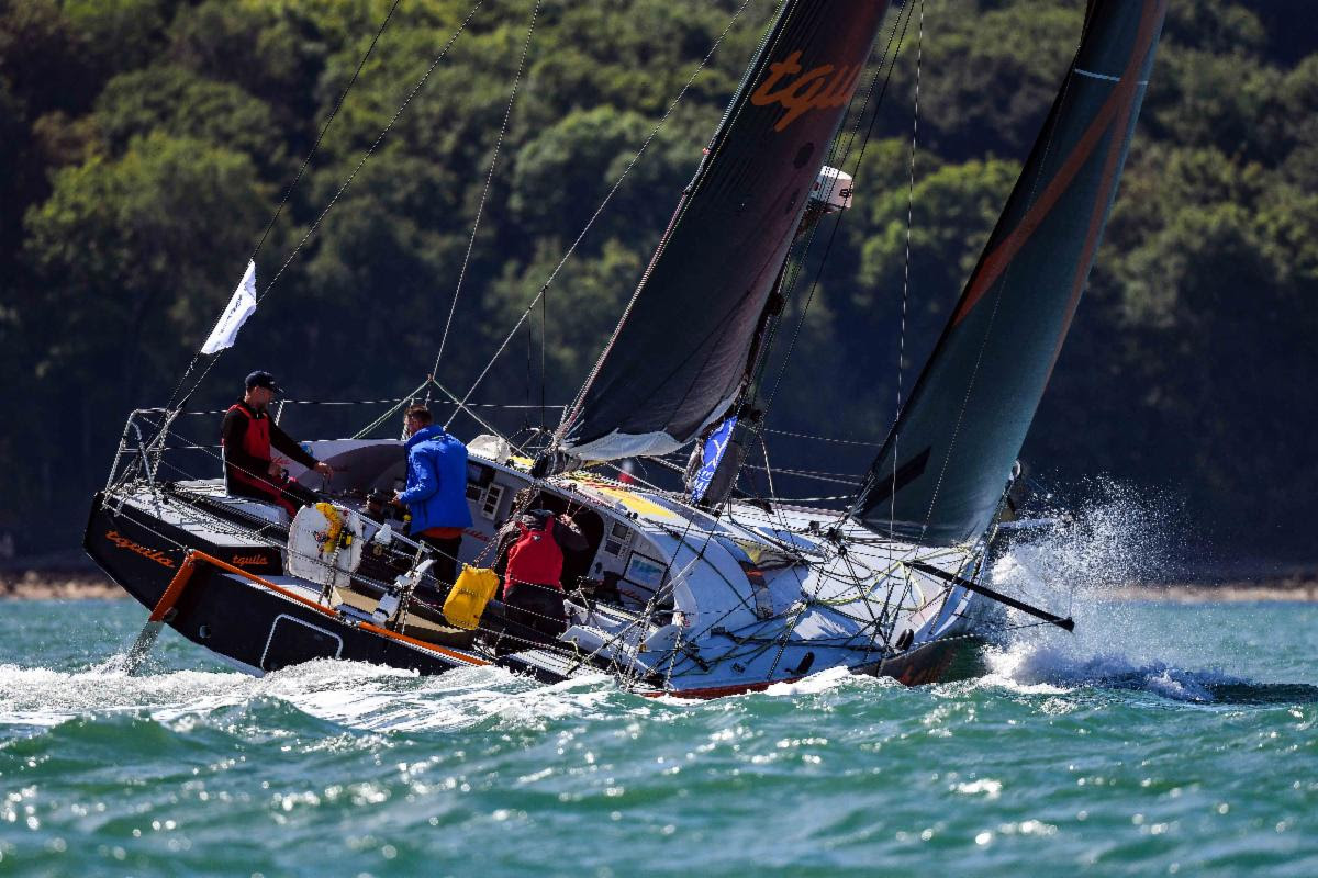 Tquila first Class40 to finish Sevenstar Round Britain & Ireland Race