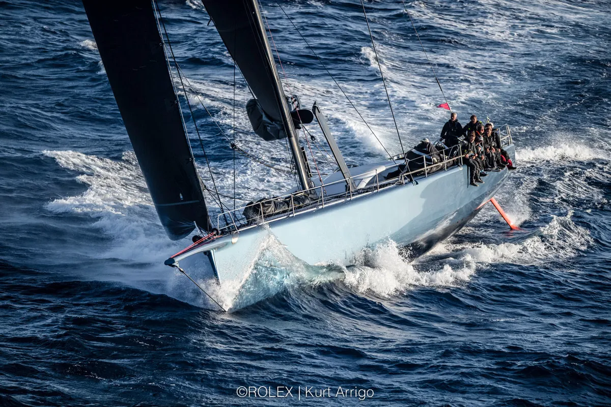 Farr 100 foot maxi Leopard 3 takes Rolex Middle Sea Race Monohull Line Honours