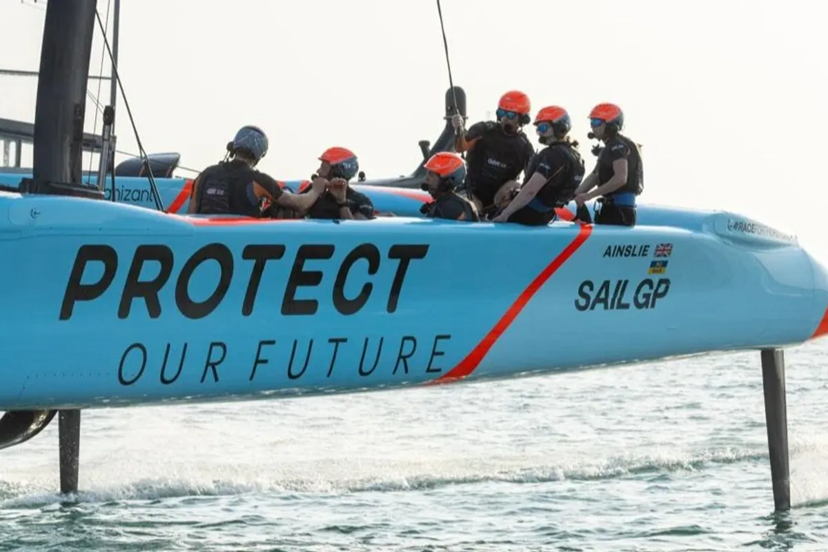 Great Britain SailGP ready for first Dubai Sail Grand Prix