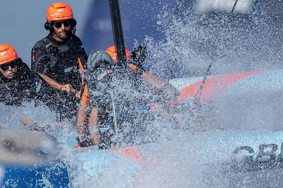 Bitter-sweet end to Dubai Sail Grand Prix for Great Britain Sail GP