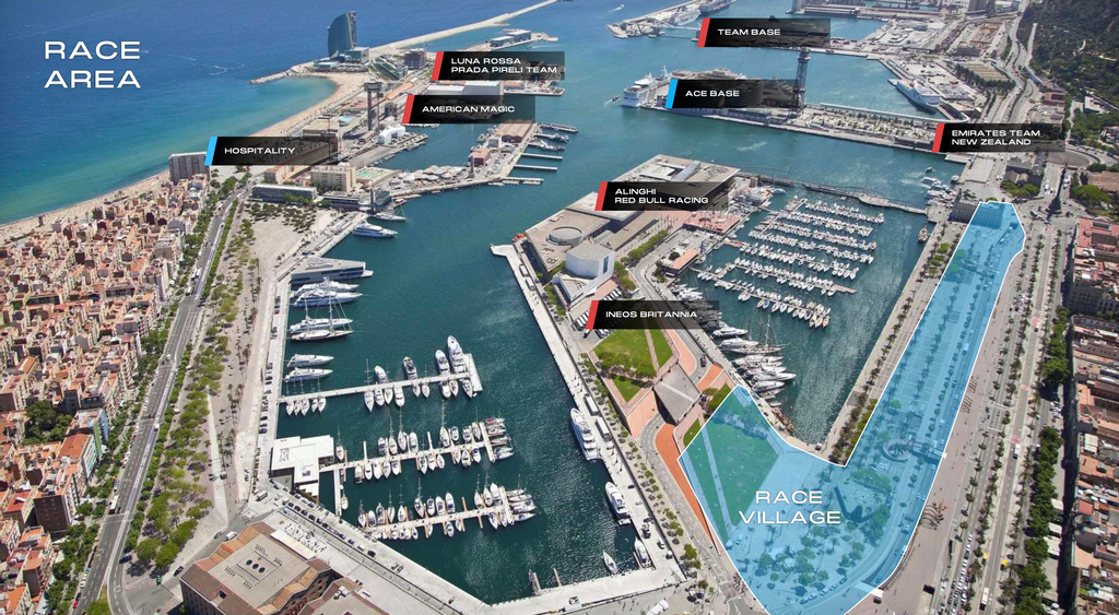 AC37 Event Ltd confirm race area &amp; race dates for the America&#x2019;s Cup 2024