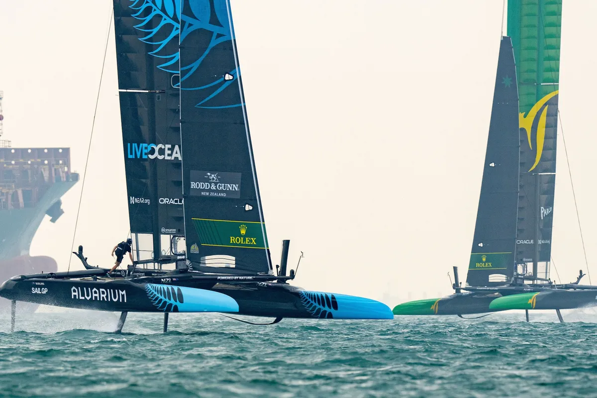 New Zealand wins Singapore Sail Grand Prix
