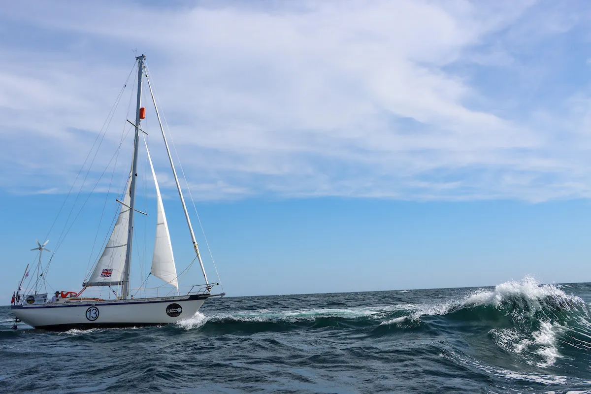 Golden Globe Race sailors  find Cape Horn, cold, wet and challenging