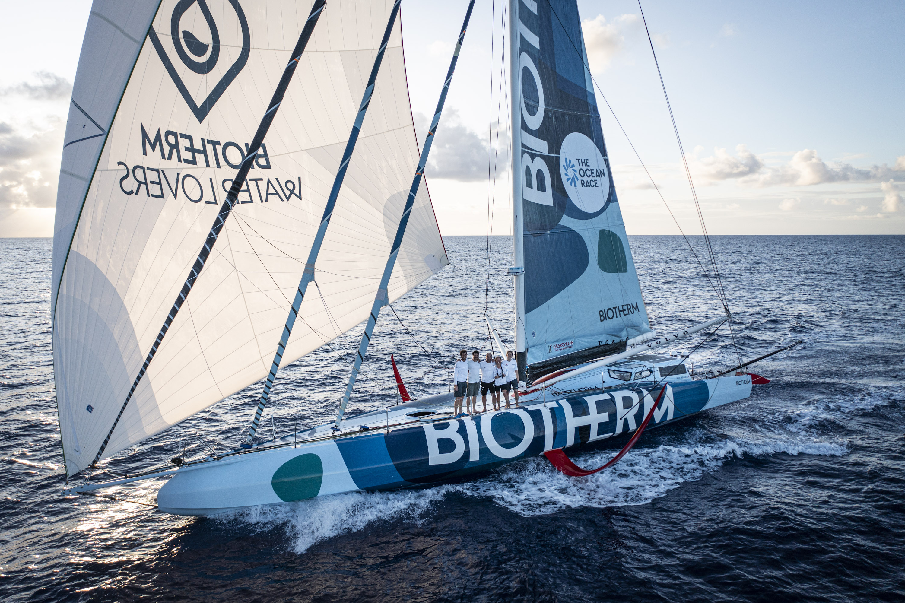 Every boat in The Ocean Race fleet has gybed to the east