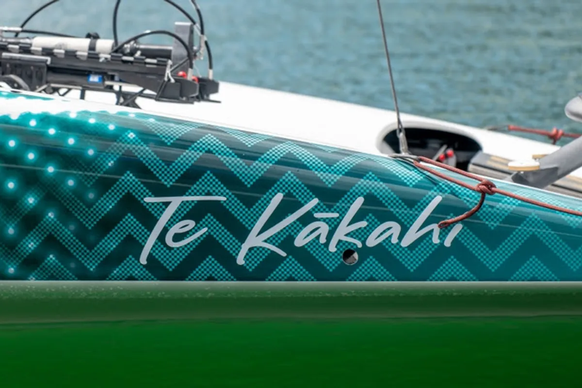 Emirates Team New Zealand christen new AC40 ‘TE KĀKAHI’