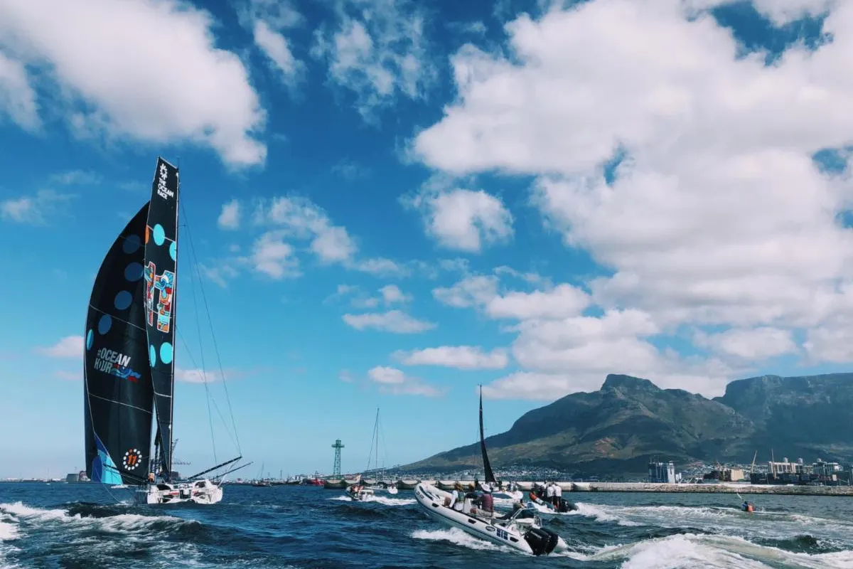 Ocean Race: 11th Hour Racing finishes Leg 2 in 3rd place after podium battle