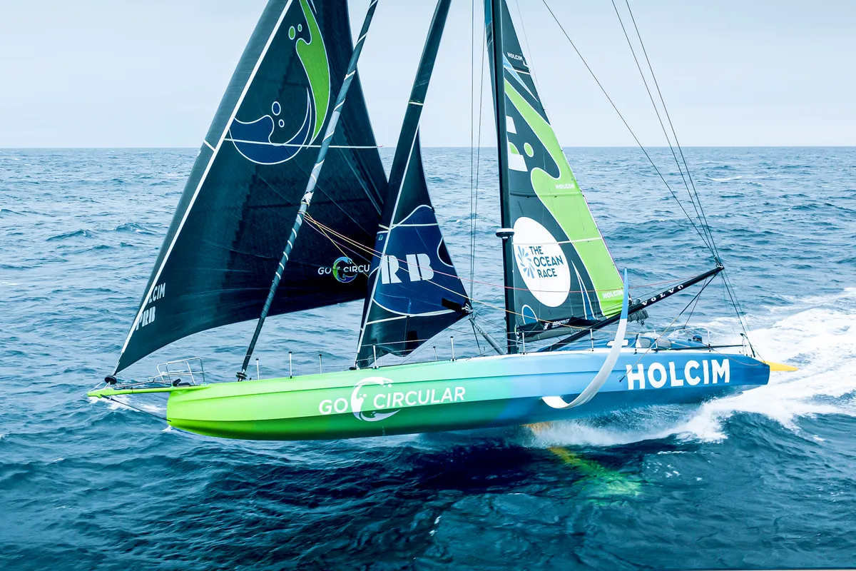 Team Holcim-PRB scores maximum points at Ocean Race leg 3 scoring gate