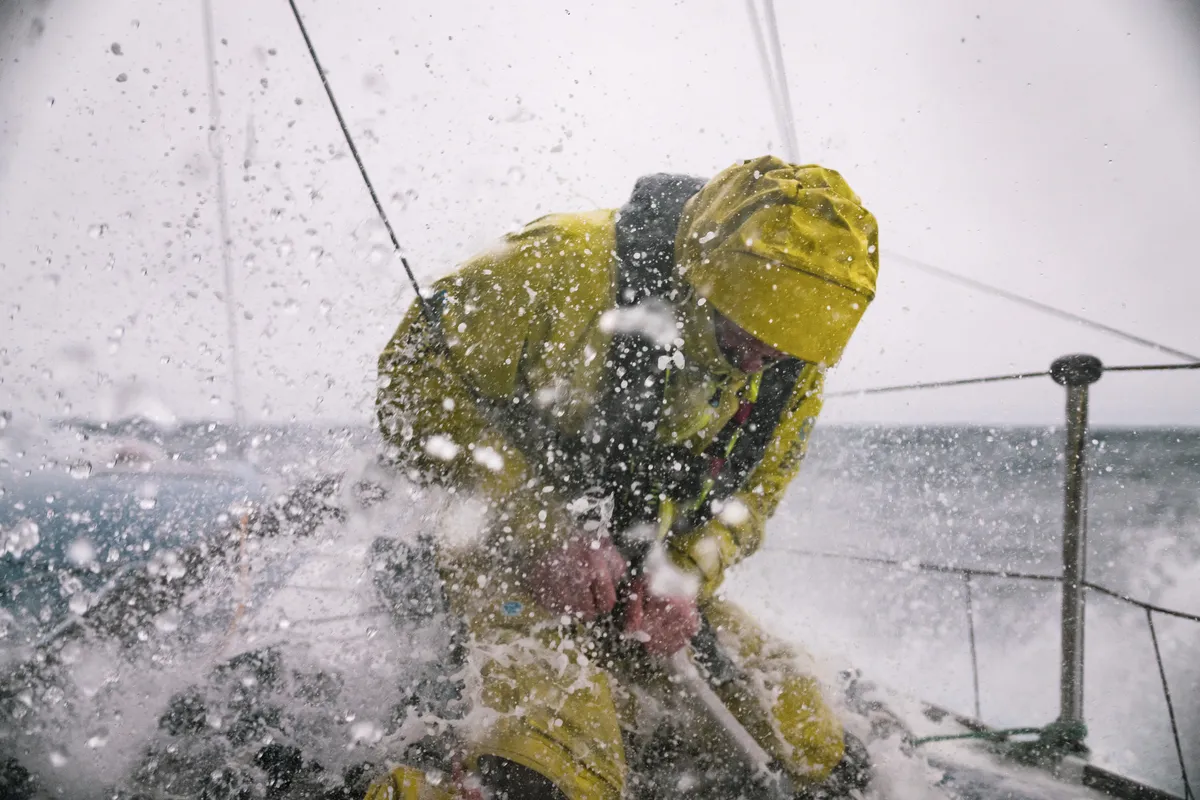 The Ocean Race fleet are still racing close together...
