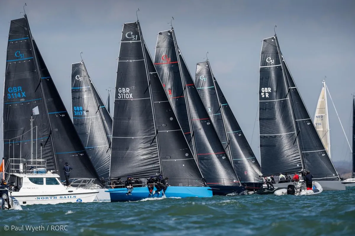 Day 2 mixes it up at RORC Easter Challenge