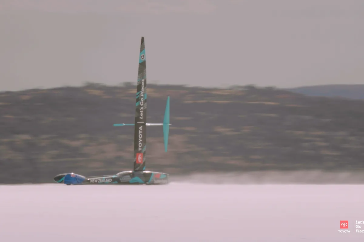 Emirates Team New Zealand' Horonuku makes additional record run