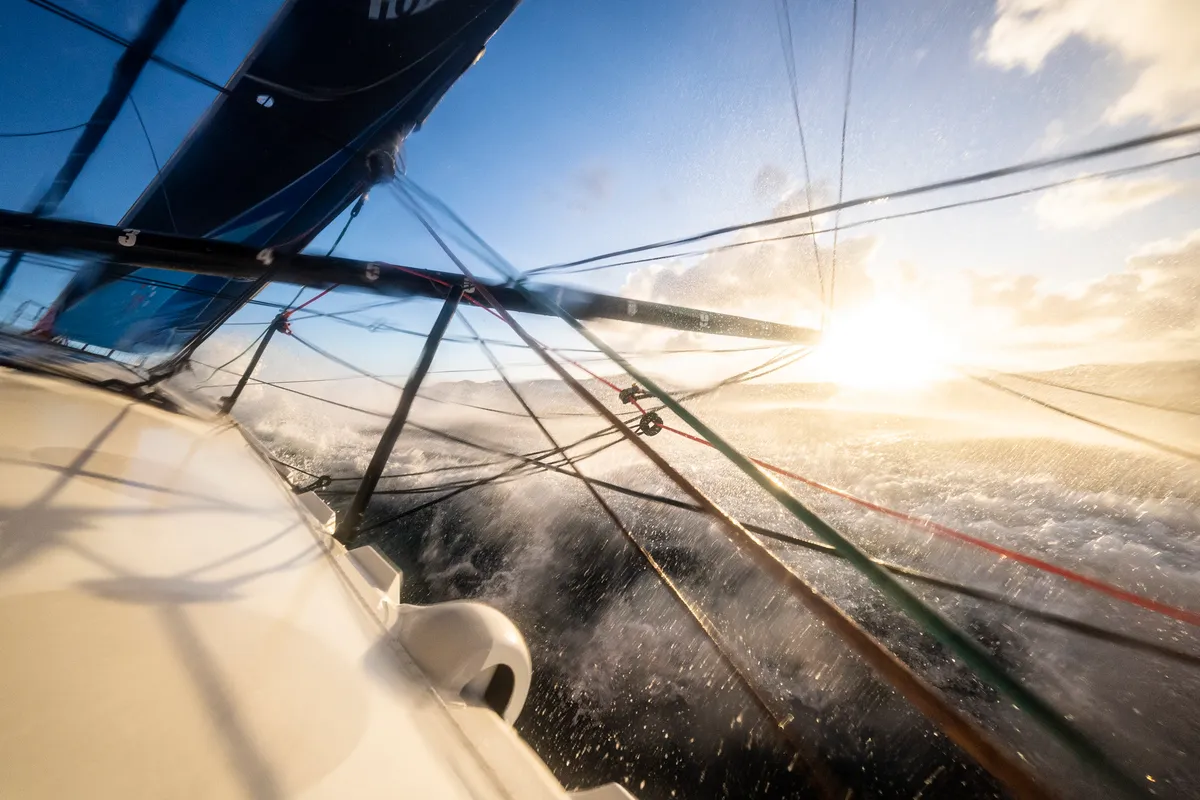 Brutal hours ahead for The Ocean Race fleet with winds gusting near 50 knots