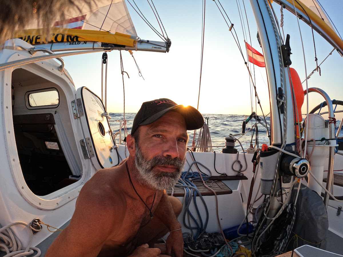 Capt Gugg Set for Golden Globe Race podium 