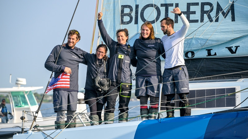 Biotherm complete The Ocean Race Leg 4 podium