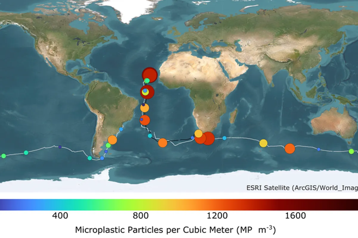 Ocean microplastics found to be rife by teams sailing around the world