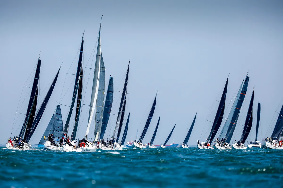 90 boat RORC Fleet for RYS Line Cowes - Dartmouth Morgan Cup Race