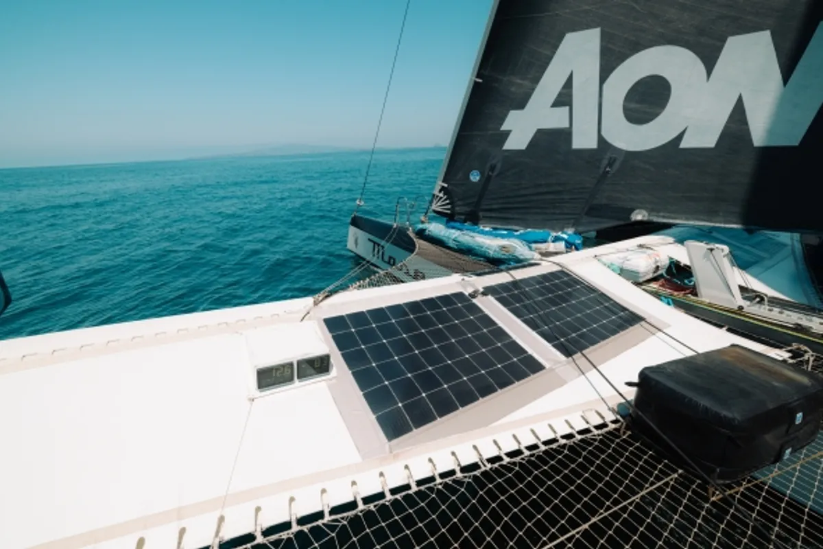 Maserati Multi70 and Giovanni Soldini set sail for the Transpacific Yacht Race