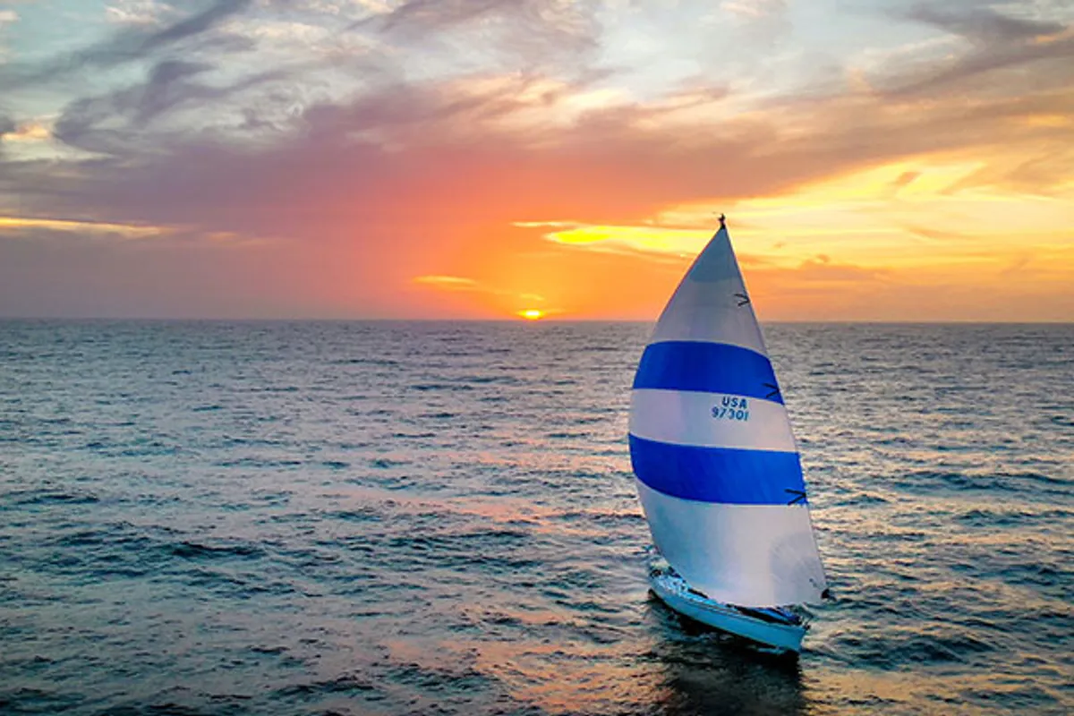 Transpac fleet making good progress down the racecourse towards Hawai