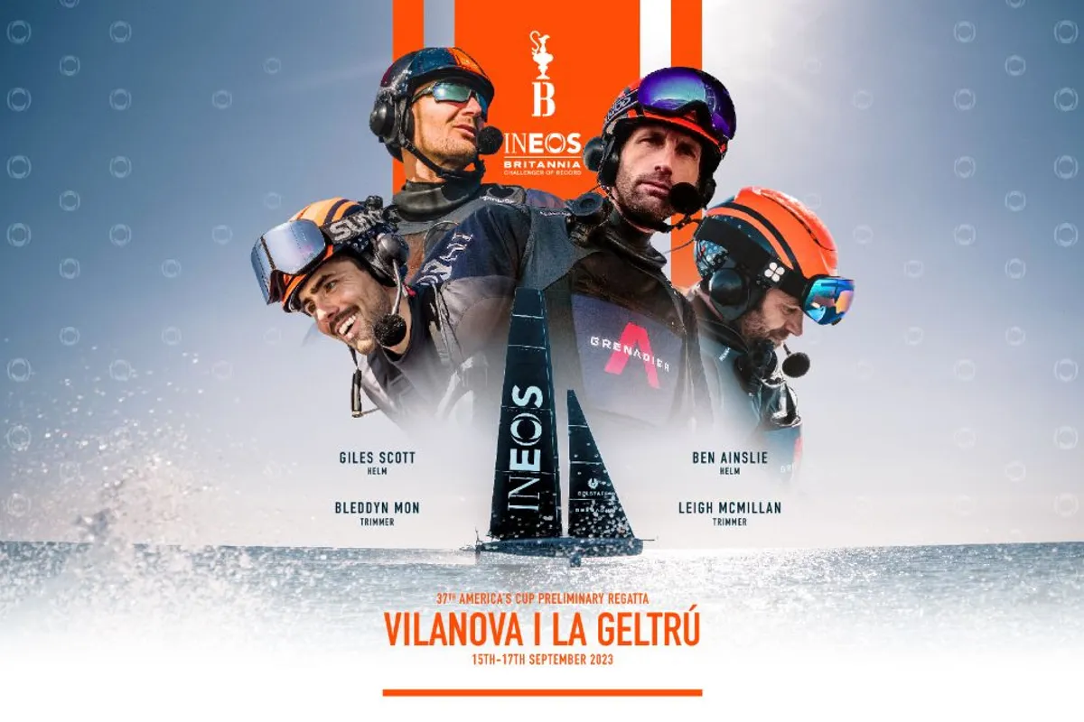 INEOS Britannia announce race crew for the America's Cup Preliminary Regatta