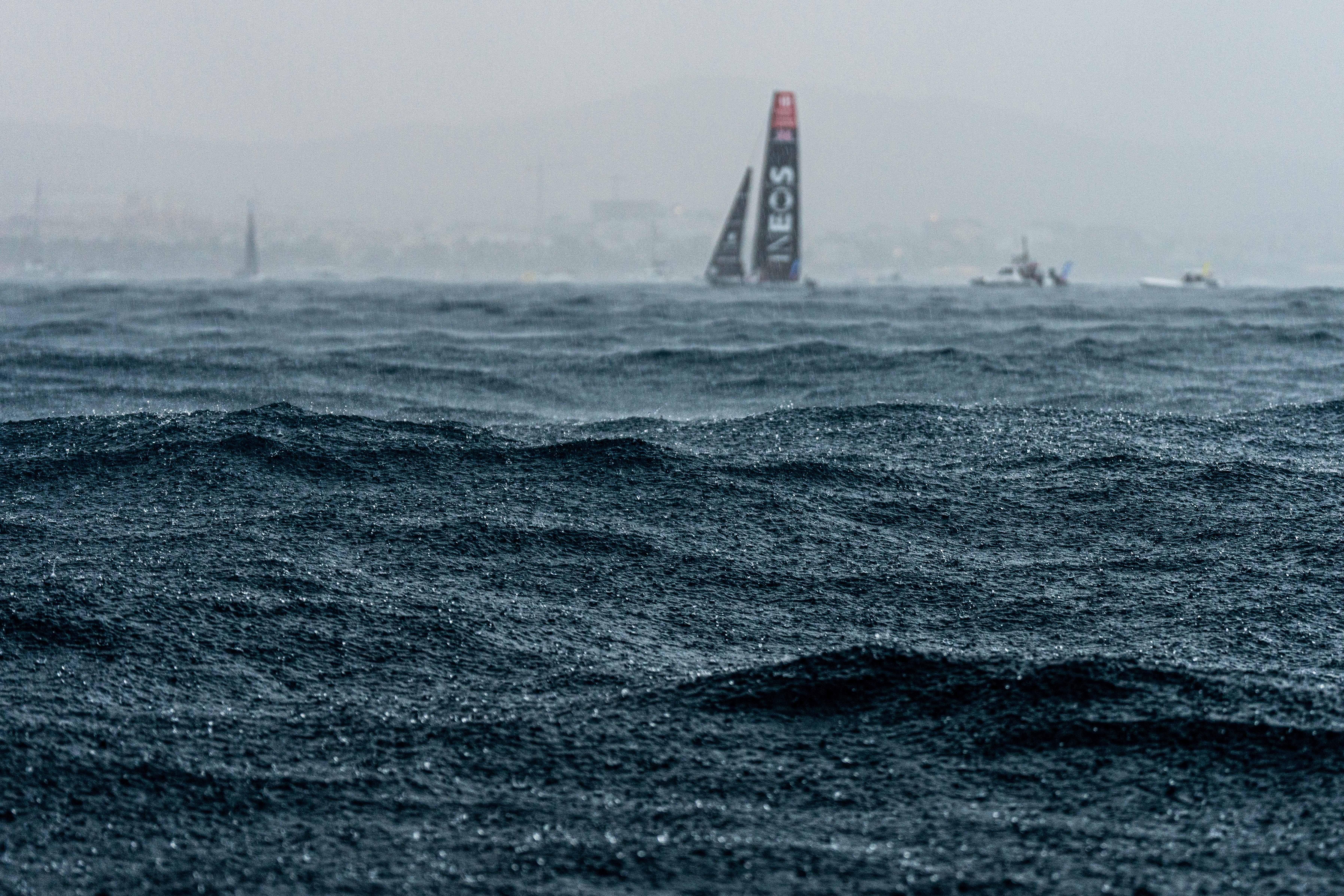 America&#x27;s Cup Media, the rain in Spain...