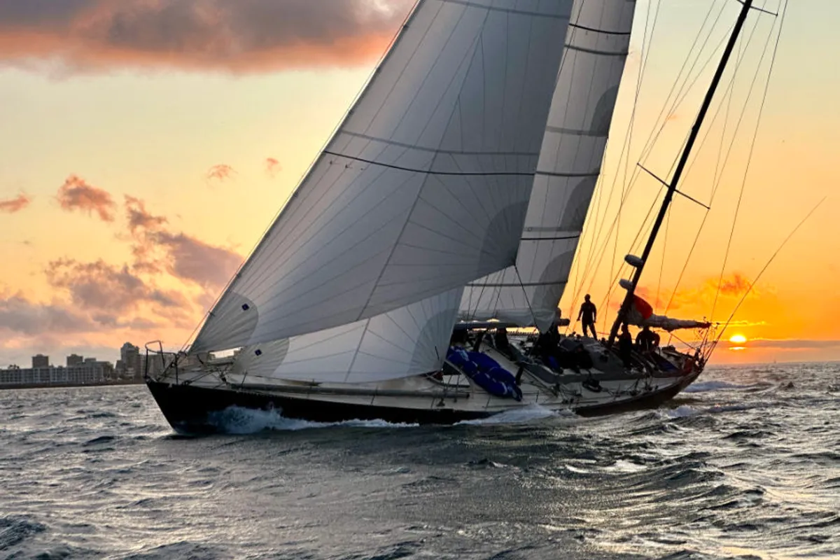 Pen Duick VI, Translated 9 and Maiden finish Leg One of McIntyre Ocean Globe Race