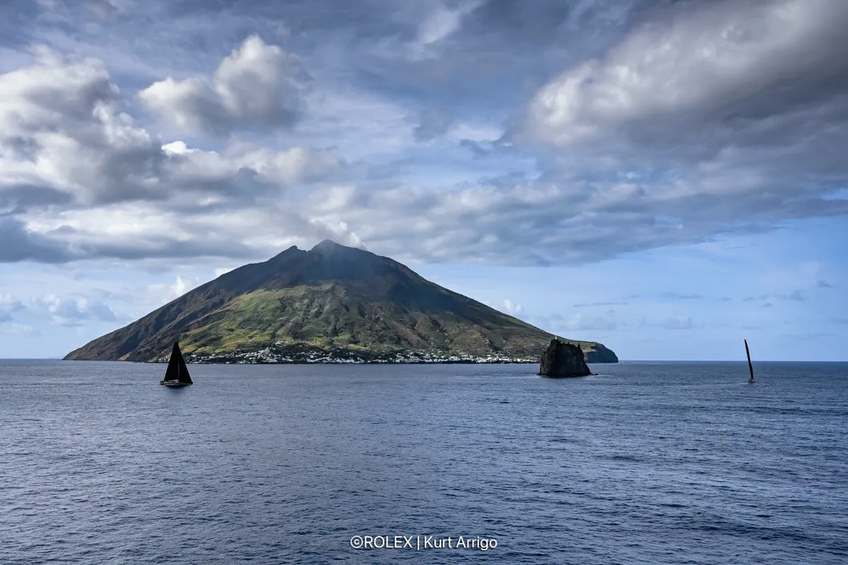 Classic Rolex Middle Sea Race unfolding in the Med