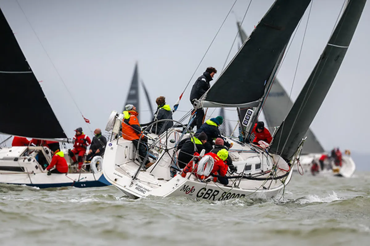 Hamble Winter Series Week 7 Race Review