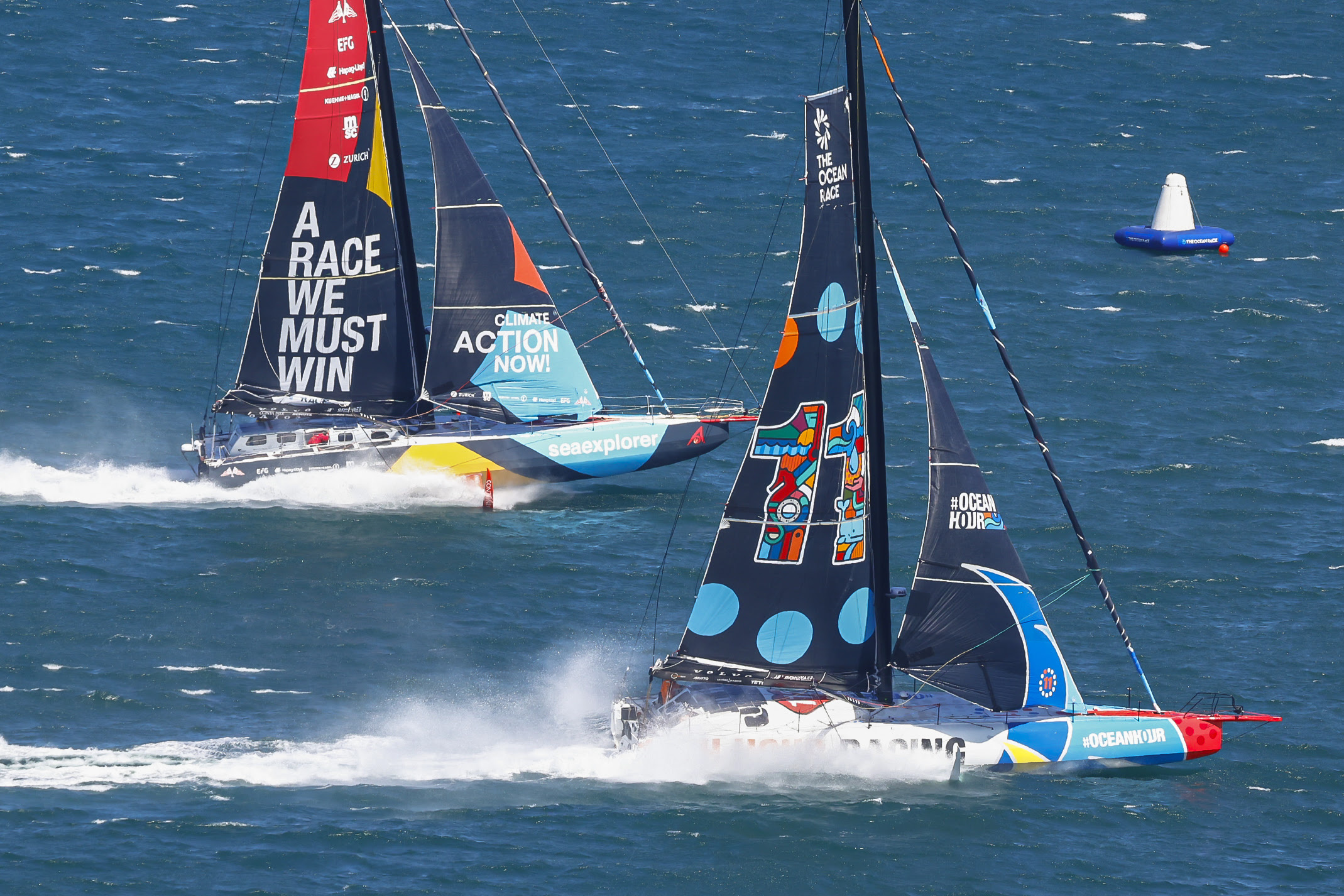 The Ocean Race takes action for the ocean and climate at COP28