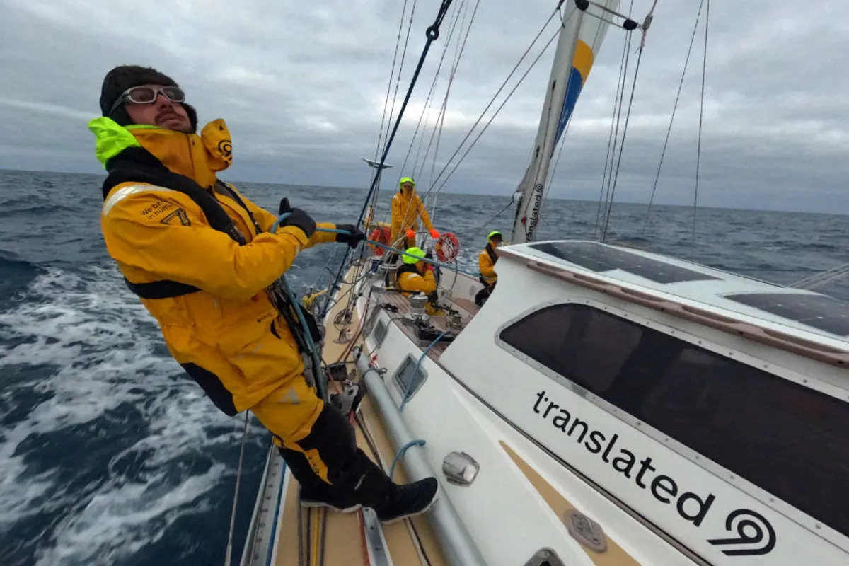 Ocean Globe Race: Pen Duick VI or Translated 9? Too hard to call