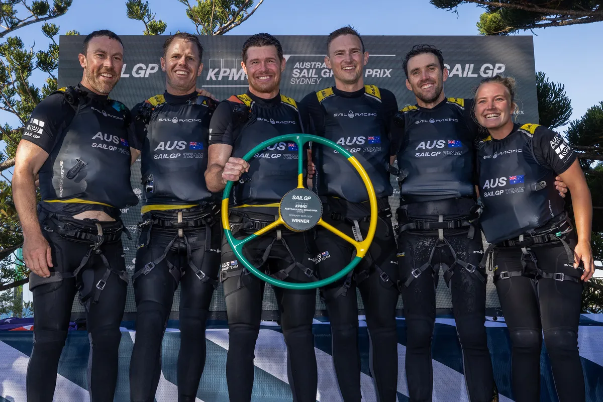 SailGP: Tom Slingsby’s Australia wins on home soil