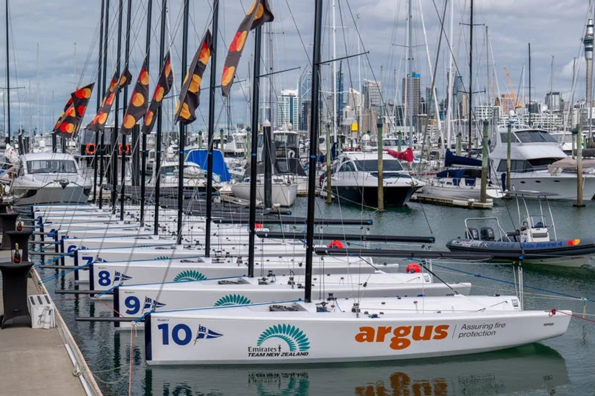 Emirates Team NZ  & Royal NZ  Yacht Squadron launch new Elliott 7 fleet