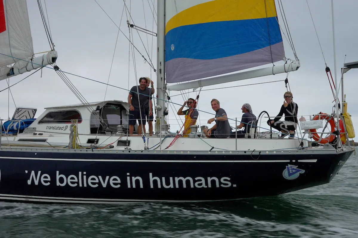 Ocean Globe Fleet busy in Punta del Este before Leg 4 starting gun